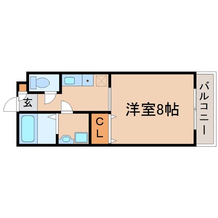 西宮駅 徒歩5分 2階の物件間取画像